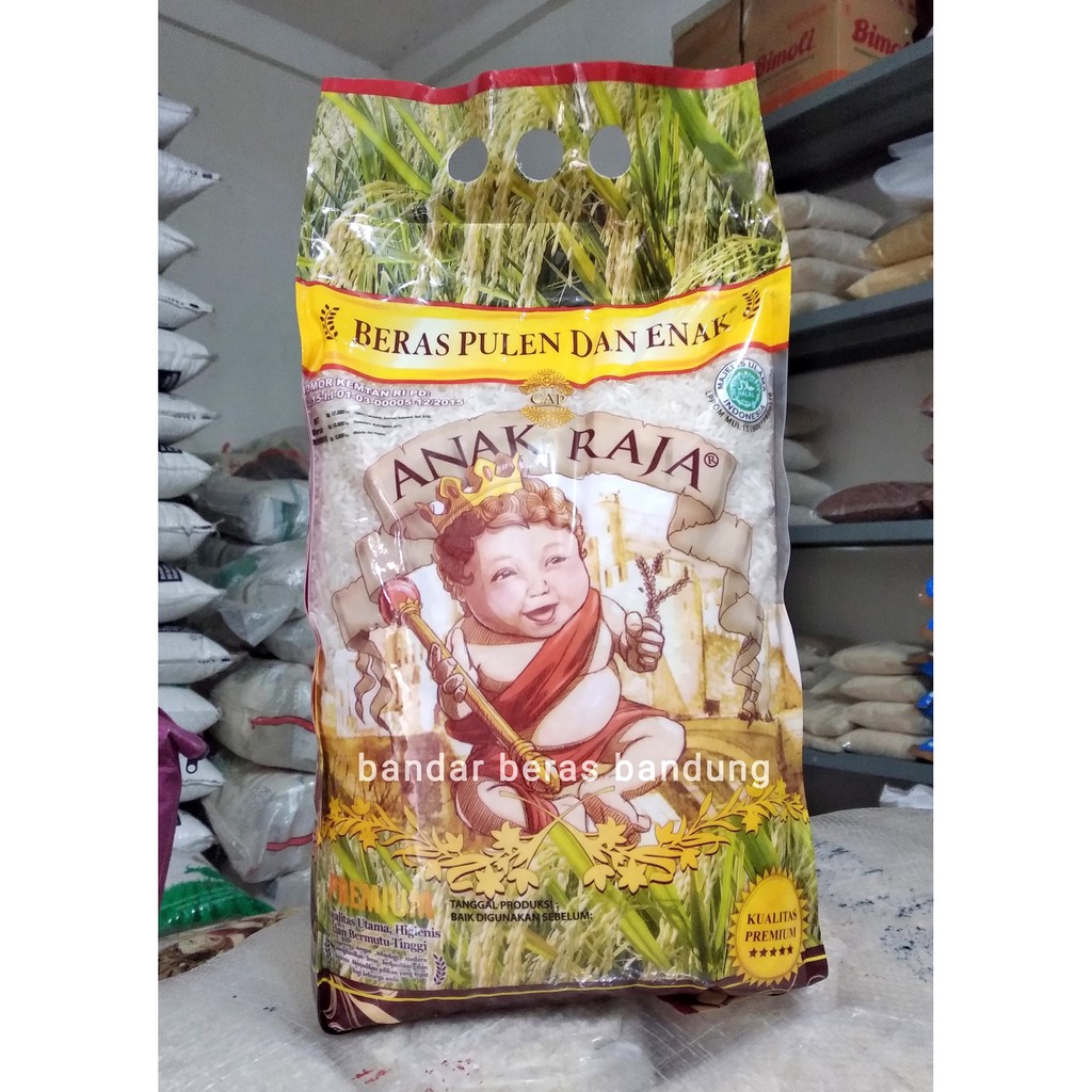 Jual BERAS ANAK RAJA 3 KG | Shopee Indonesia