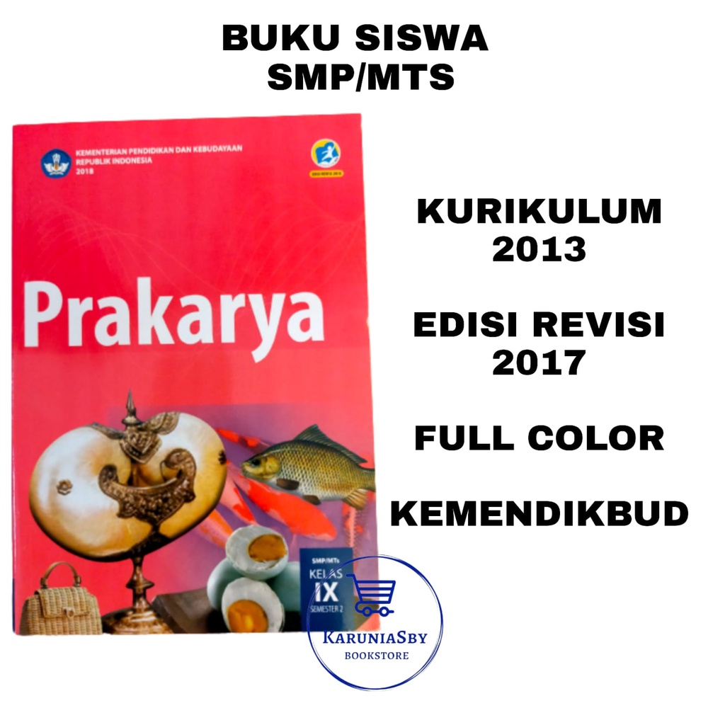 Jual Buku Prakarya Semester 2 Smp Kelas 9 Revisi 2018 Terbaru