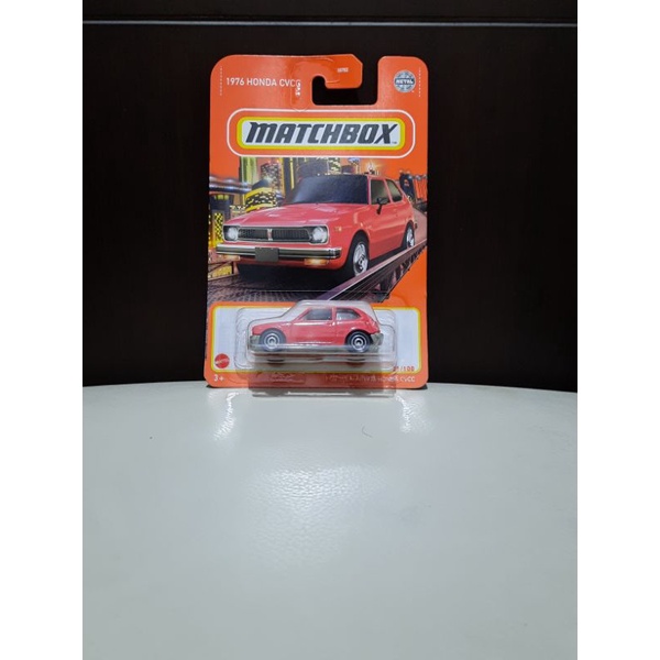 Matchbox Power Grabs - Voiture Miniature Honda CVCC 1976 - Boîte D'origine
