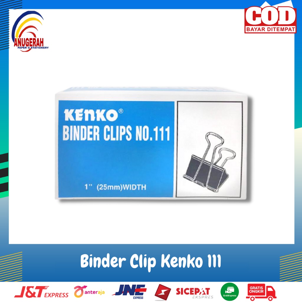 Jual Binder Clip Kenko No 111 (PCS) Shopee Indonesia