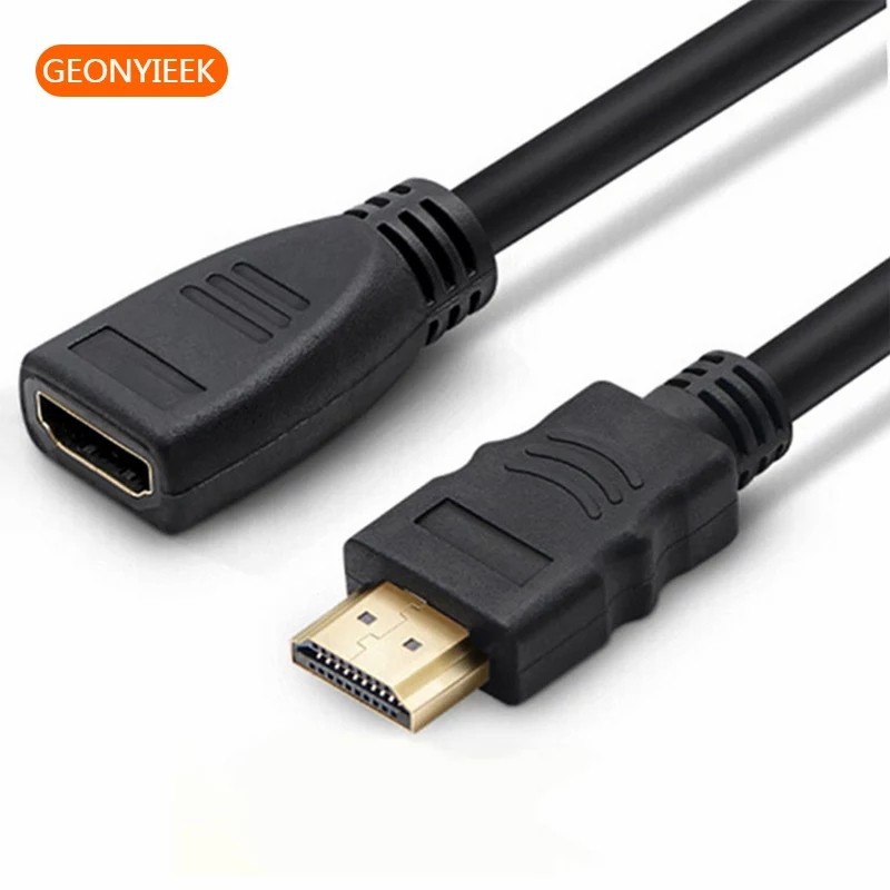 Jual Kabel HDMI Extension Extender Male to Female 30cm 150cm Sambungan