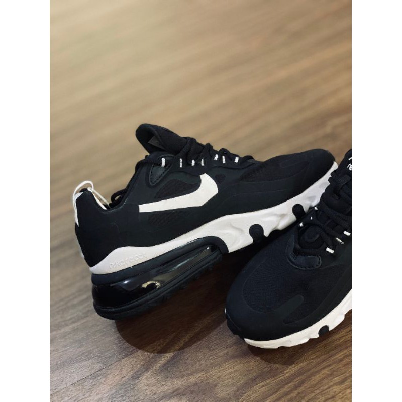 Jual SEPATU CEWE MURAH MERK NIKE AIR MAX 270 REACT BLACK WHITE MIRROR QUALITY FREE KAOS KAKI Shopee Indonesia