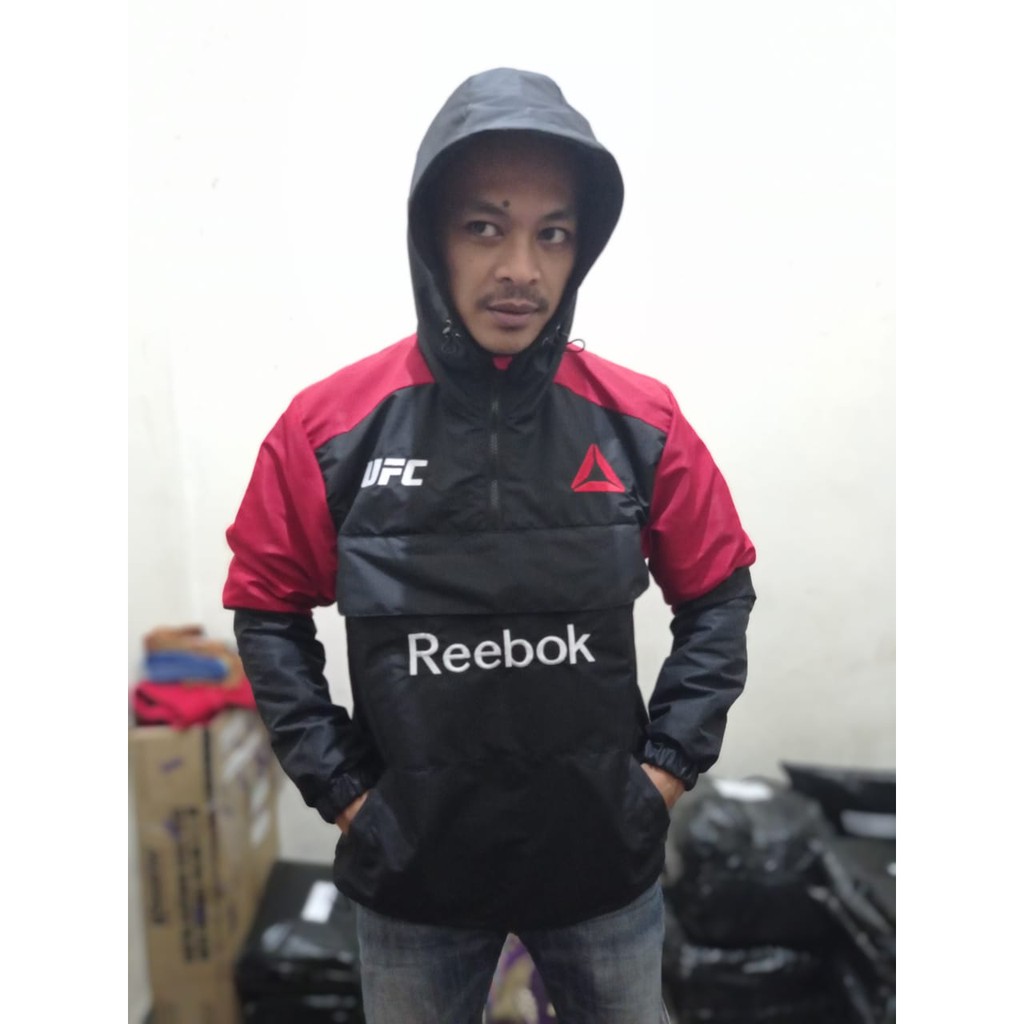 Jual Jaket Santai Rover Reebok UFC Parasut Taslan Kerja Kantor Motor ...