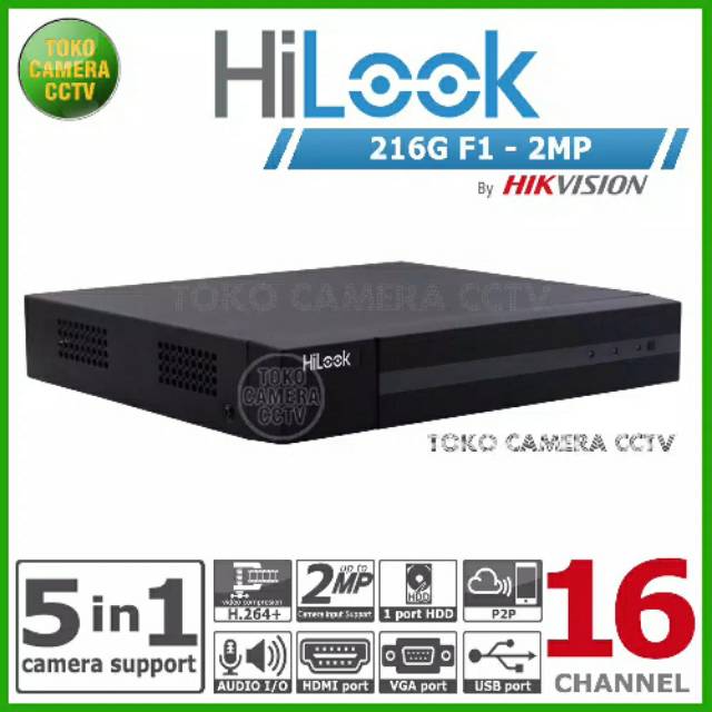 Dvr hilook 16 store channel