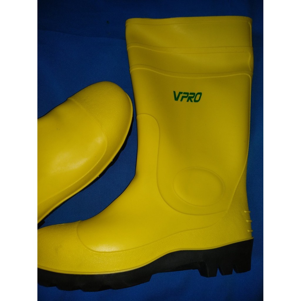 Jual Sepatu Safety Booth Pvc Vpro | Shopee Indonesia