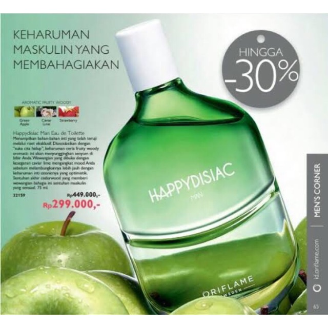 Oriflame best sale happydisiac perfume