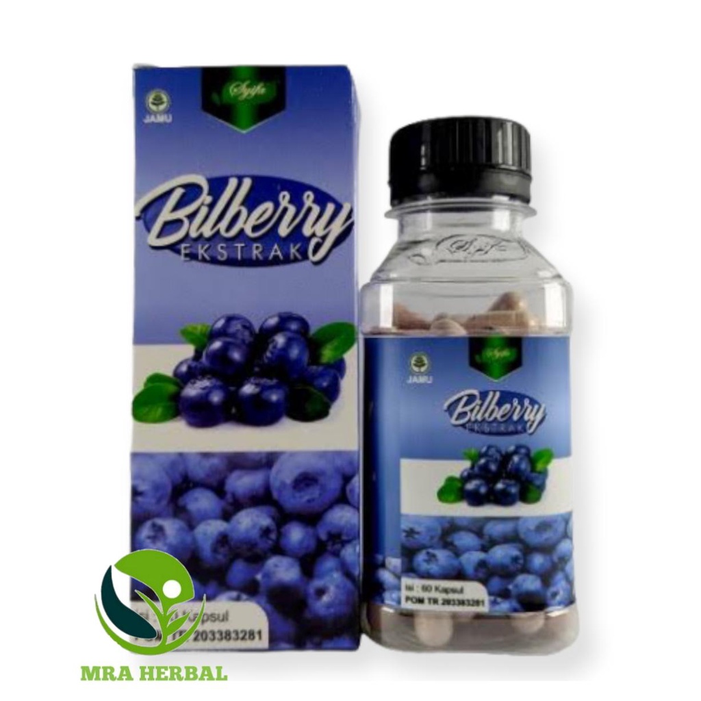 Jual EKSTRAK BILBERRY ASYIFA Kapsul Vitamin Mata Ekstrak Buah