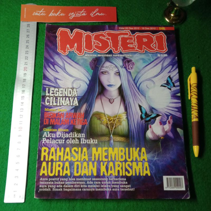 Jual Majalah Misteri edisi Rahasia Membuka Aura dan Karisma. Shopee