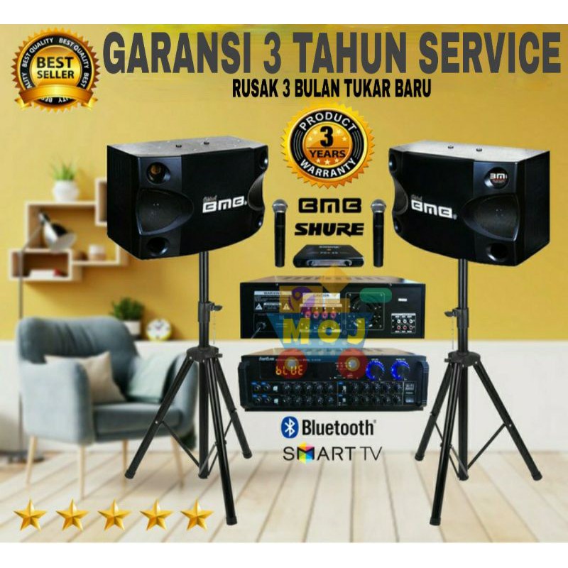 Jual Amplifier Paket Sound System Bluetooth Bmb Original Paketan