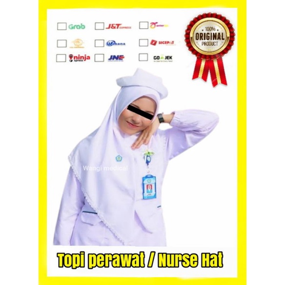 Jual Topi Perawat/nurse Hat | Shopee Indonesia