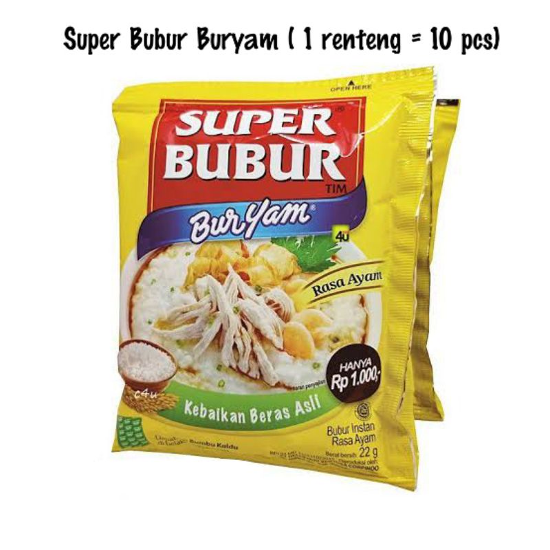 Jual Super Bubur Buryam Shopee Indonesia