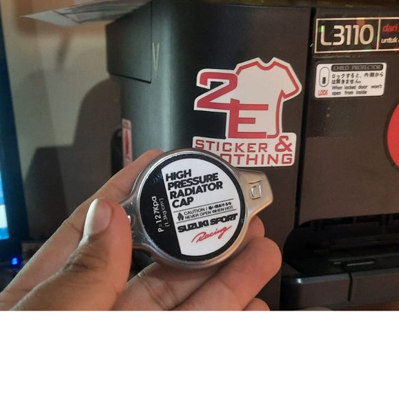 Jual Stiker Tutup Radiator Suzuki Sport Racing | Shopee Indonesia