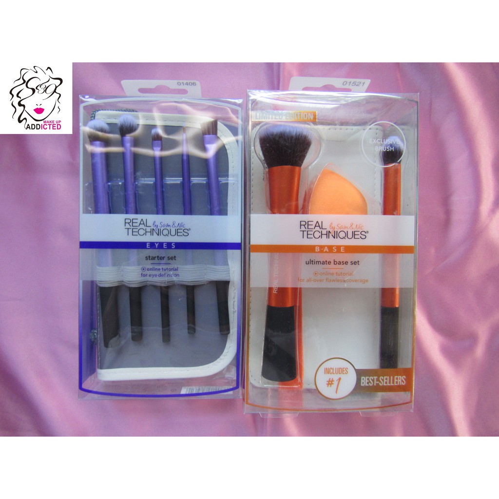 Jual Real Techniques Starter Set New Look & Ultimate Base Set | Shopee ...
