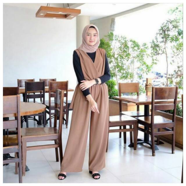 Shopee store jumpsuit muslimah