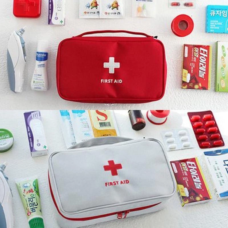 Tas P3K First Aid Kit untuk Mobil & Rumah! Pouch Obat Kesehatan