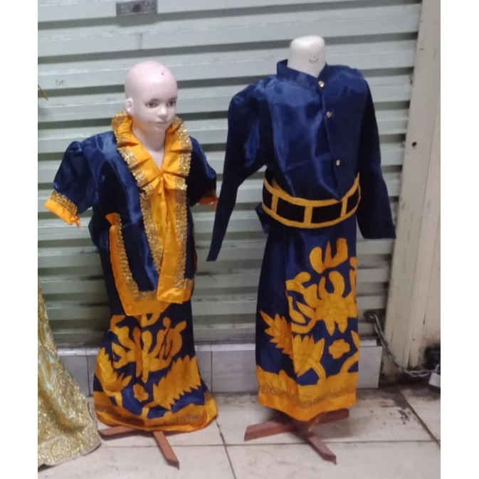 Jual Baju Bodo Anak Laki laki dan wanita saja dengan rok adat bugis