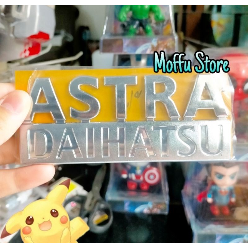 Jual Logo Emblem Tulisan Astra Daihatsu Shopee Indonesia