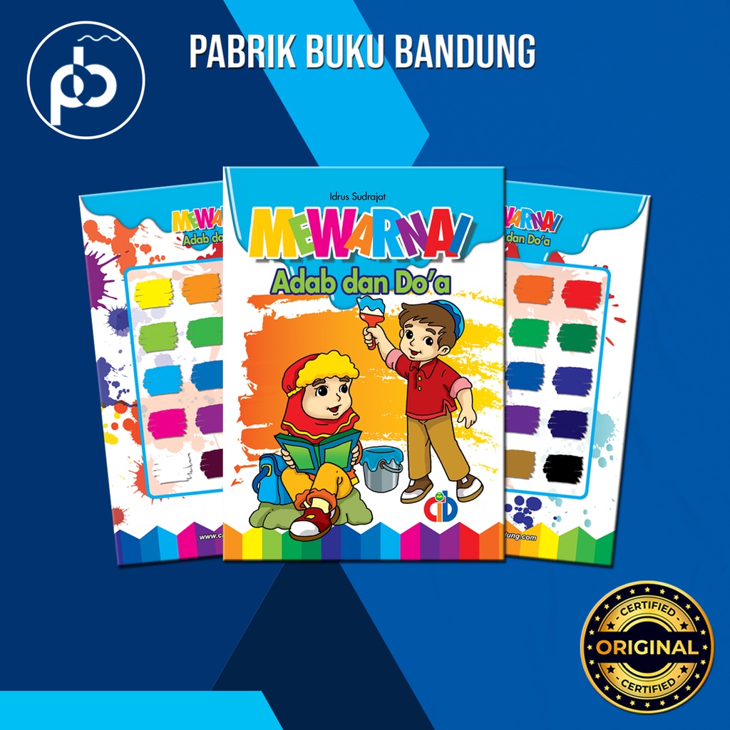 Jual Mewarnai Adab dan doa Besar | Buku Belajar Doa Sehari hari plus ...