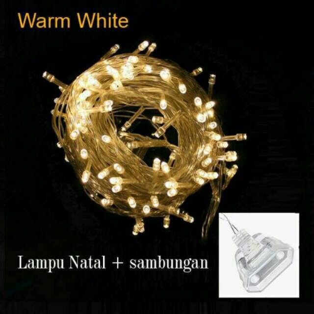 Jual Lampu Tumblr WARM WHITE + sambungan Shopee Indonesia