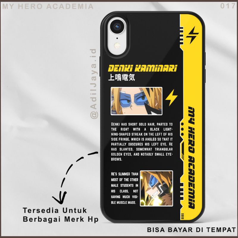 Jual Best Denki Kaminari Phone Case My Hero Academia Shopee