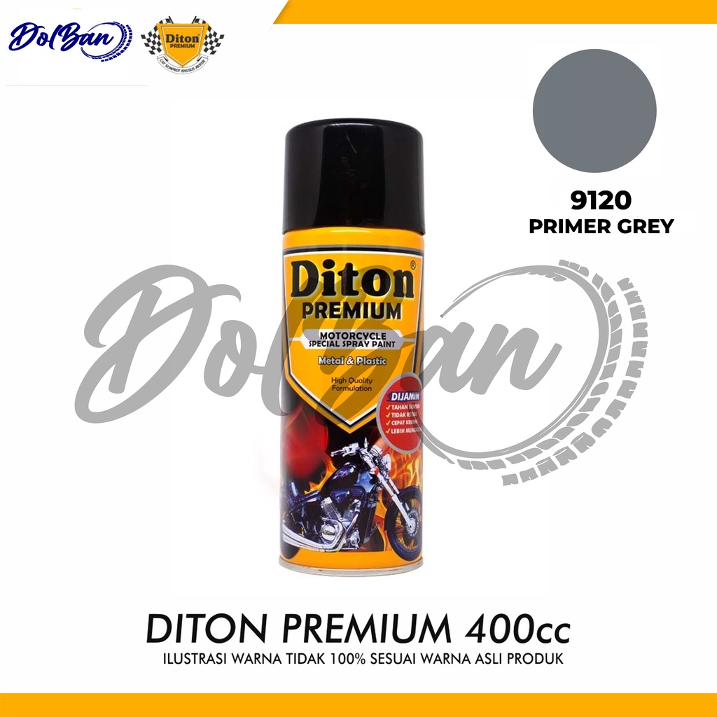 Jual Cat Semprot DITON PREMIUM Primer Grey 9120 400cc Shopee Indonesia