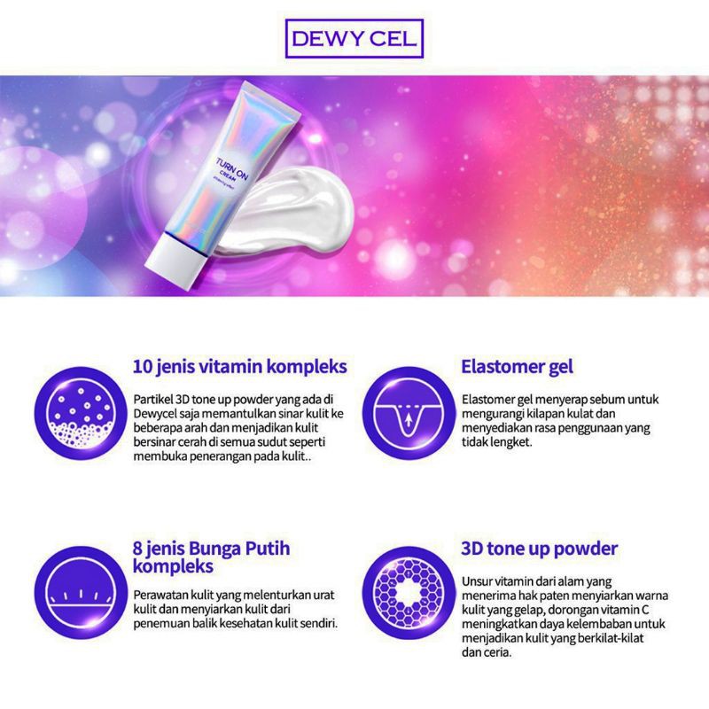 [Dewycel] 1+1 Turn On Cream 50ml main image 1