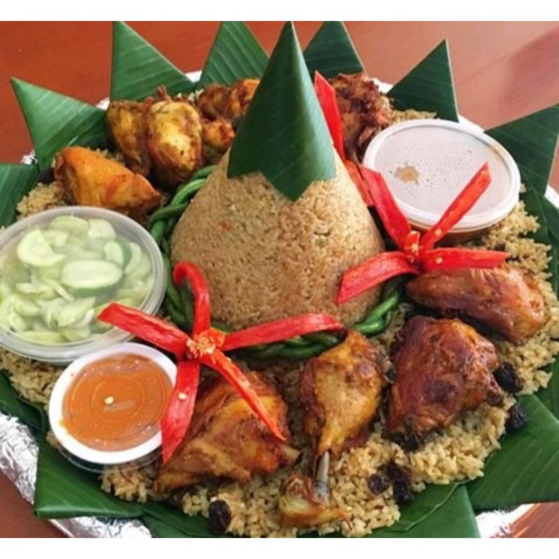 Jual NASI TUMPENG//nasi kebuli // 10 orang | Shopee Indonesia