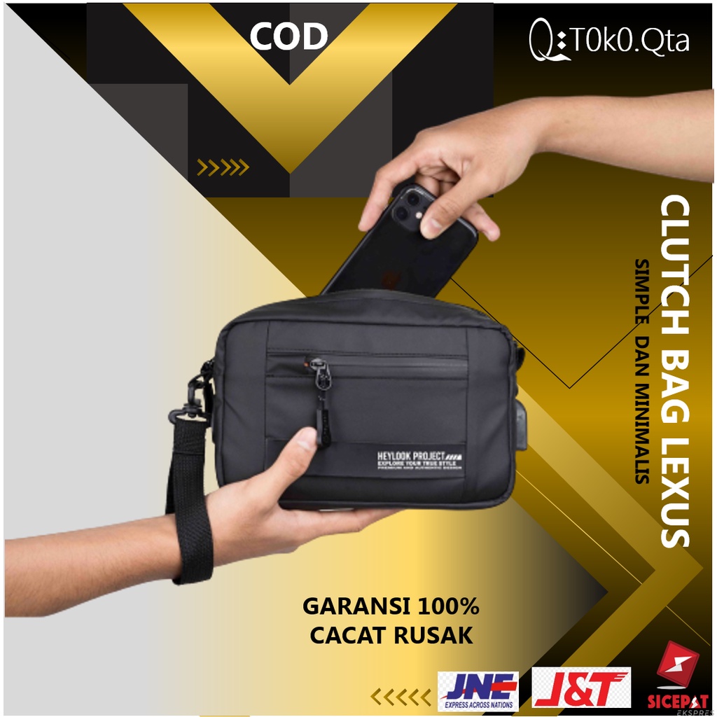 Clutch Tas Tangan Bisa Cod Quality Bag Pria Branded V1A2 Panjang Murah  Tenteng Original Pesta Pouch Fashion Premium Terbaru Polos Import Dompet  Korea Kulit Model Cowok Resleting Tangan Handbag Pria Wanita Kulit