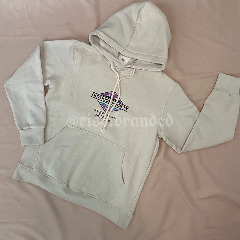 Jual H M Outdoor Society Hoodie Shopee Indonesia