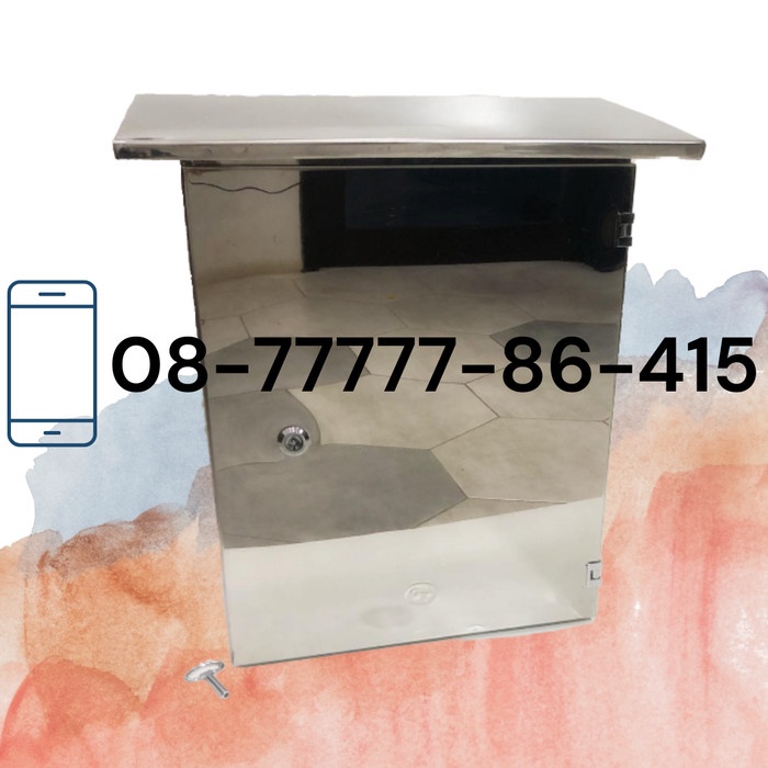 Jual Topi Outdor - Box Panel Stainless Outdoor Topi Mirror 500X400X200 ...