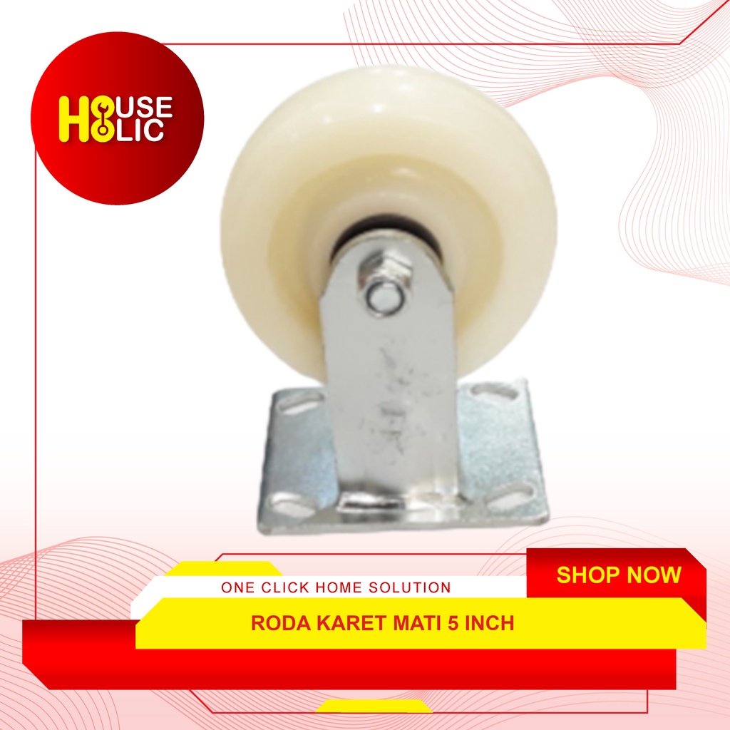 Jual Roda Karet Mati 5