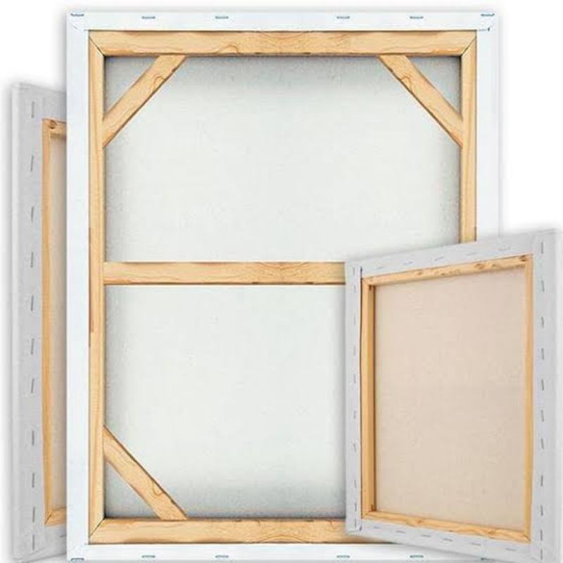 Jual KANVAS LUKIS&SPANDRAM KAYU 40X50CM | Shopee Indonesia