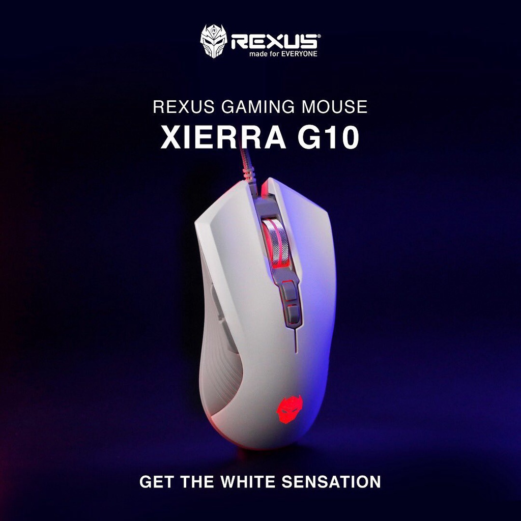 Jual Rexus Mouse Gaming Xierra G10 | Shopee Indonesia