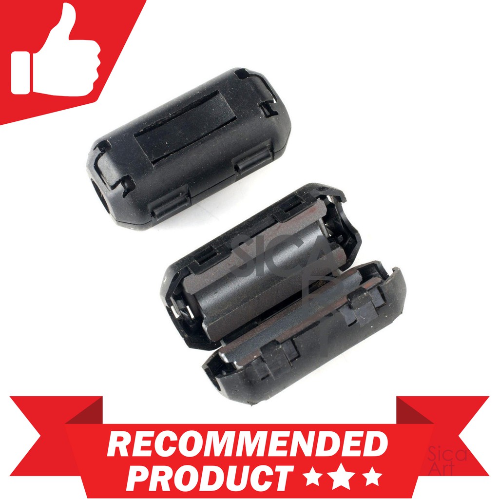 Jual TDK Snap On Noise Filter Ferrite Cable RF EMI 5mm 3605 Shopee