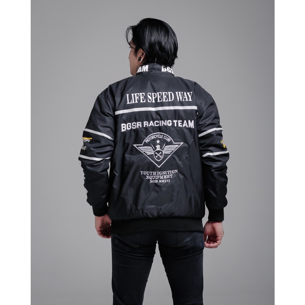 Jual BGSR Jaket Nascar Racing Anti Air Pria Terbaru - Jaket Racing ...