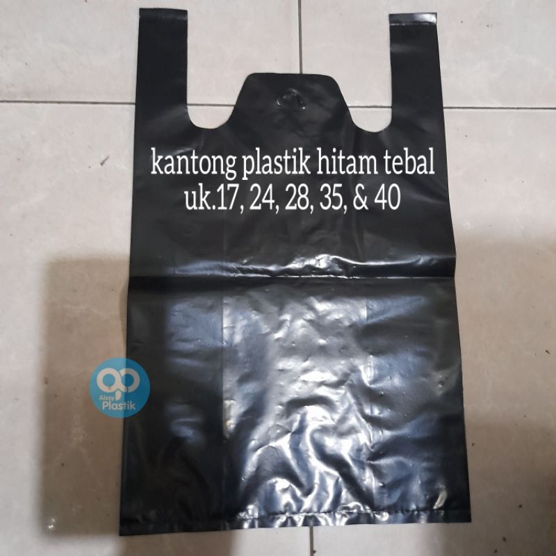 Jual Kantong Plastikkresekasoy Hitam Tebal Uk17242835and40 500 Gr Shopee Indonesia 4889