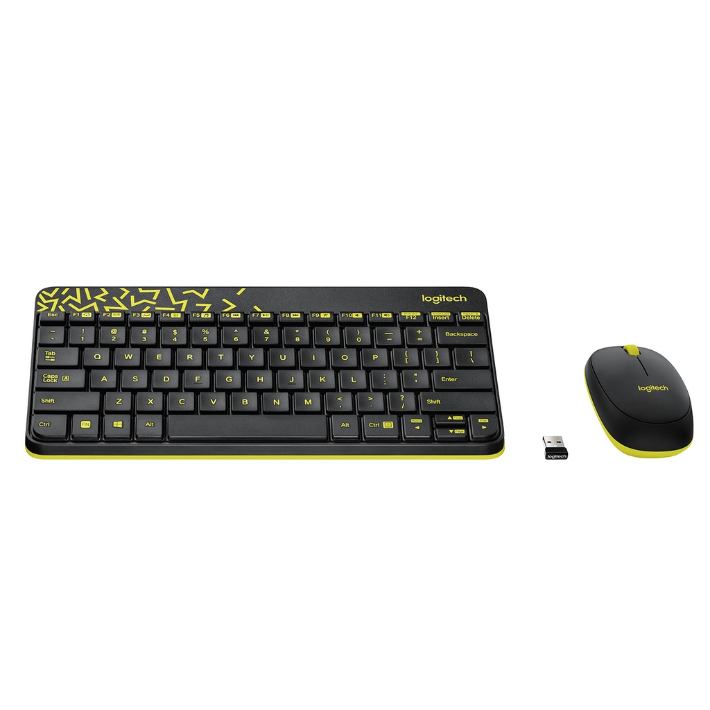 Logitech MK240 Nano Wireless Combo Keyboard Mouse - Black (2)