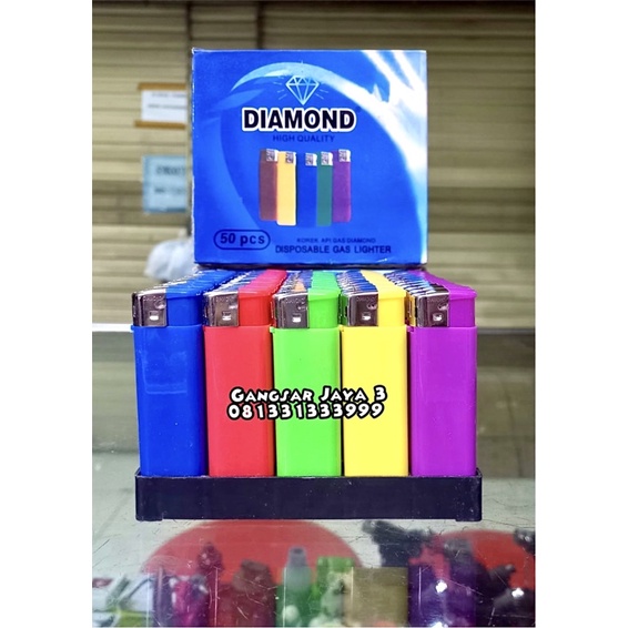 Jual korek Diamond warna solid polos 50pc | Shopee Indonesia