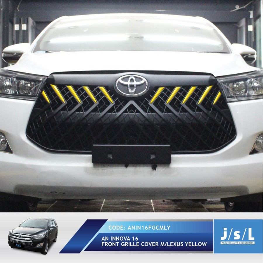 Jual Grille Depan Cover Mobil Front Grill All New Innova Model Lexus Yellow Jsl Shopee