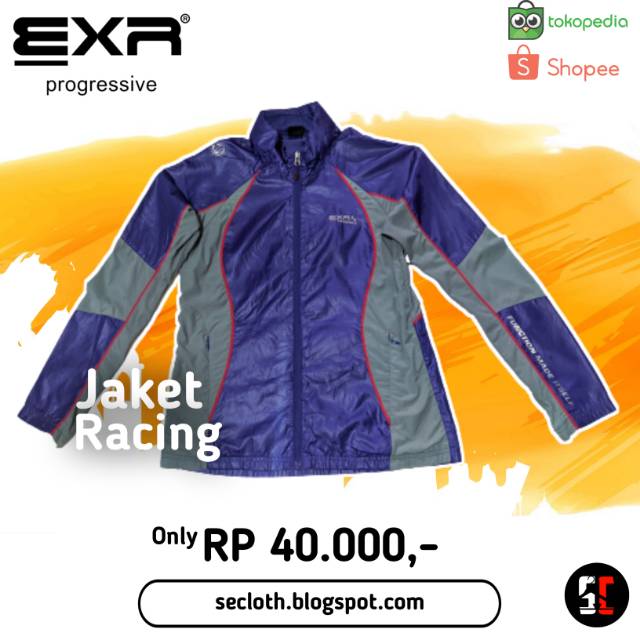 Jual Jaket Racing/Motor EXR Original - Pria | Shopee Indonesia