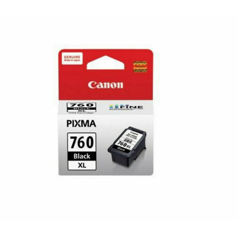 Jual TINTA CANON PG-760XL BLACK ORIGINAL NEW | Shopee Indonesia