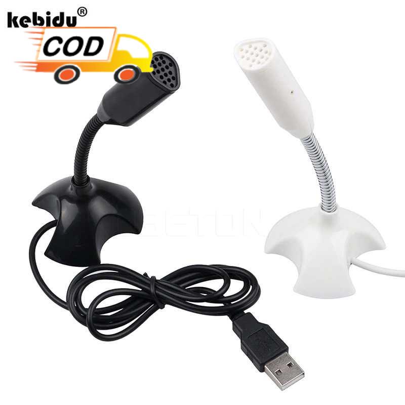 Jual Mikrofon Mini USB Laptop Komputer PC Dengan Stand Mount Pengeras ...