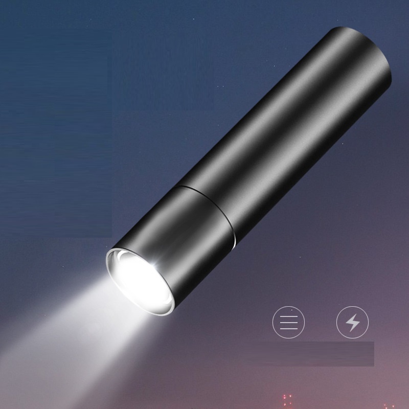 Jual Senter Mini LED Bright JX 1101 - Senter Mini Bisa Cas Ulang ...