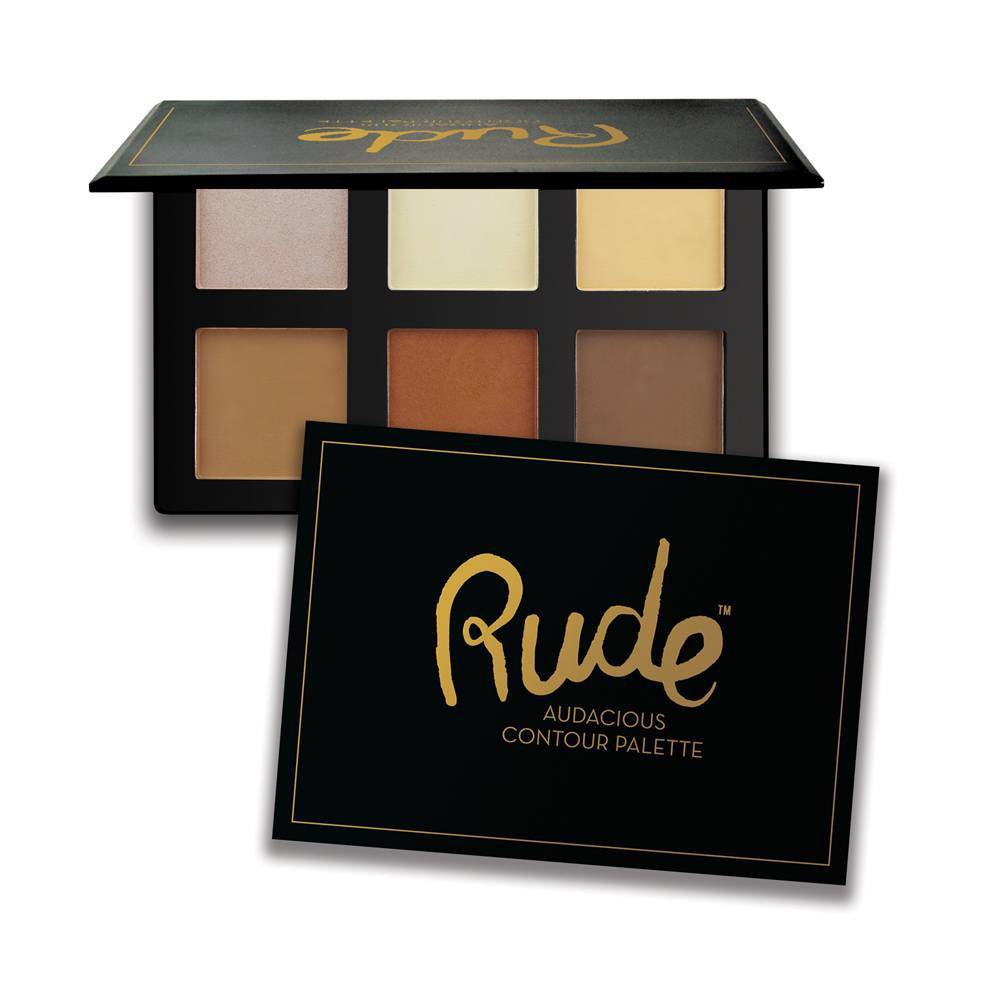 Jual Rude Audacious Contour Palette | Shopee Indonesia