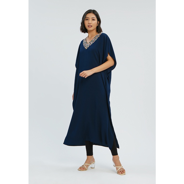 Winnie Dress - Navy Diamond