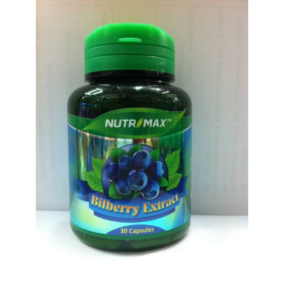 Jual NUTRIMAX BILBERRY EXTRACT (60 capsules) Shopee Indonesia