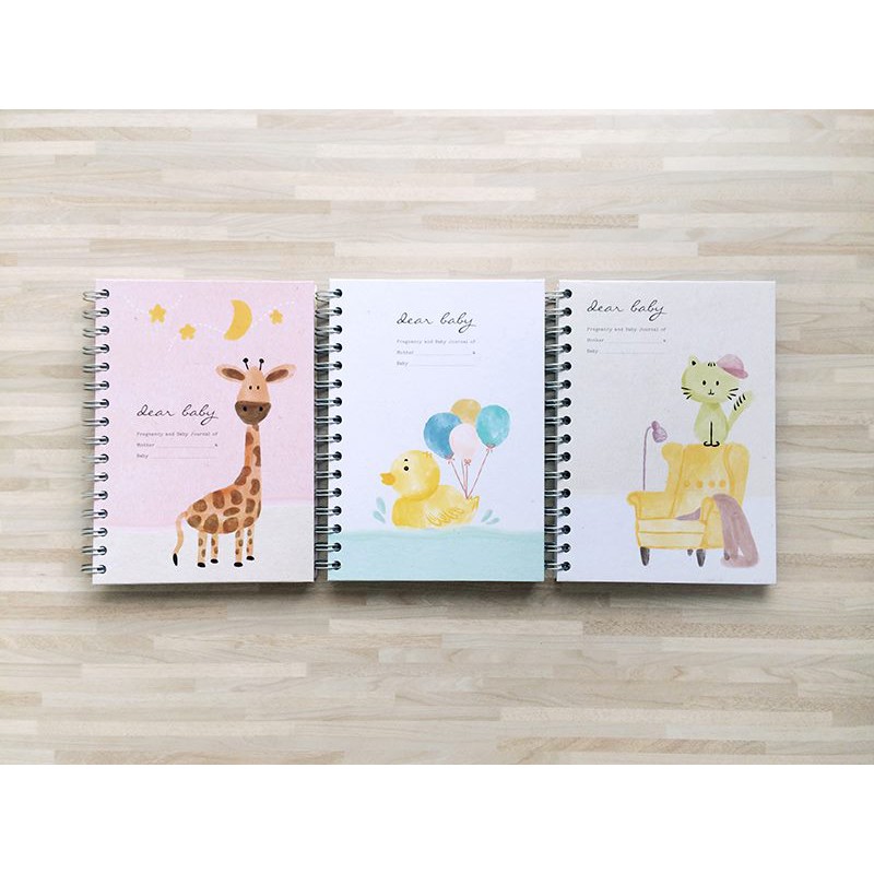 Jual Buku Catatan Kehamilan Dear Baby Pregnancy and Baby Journal