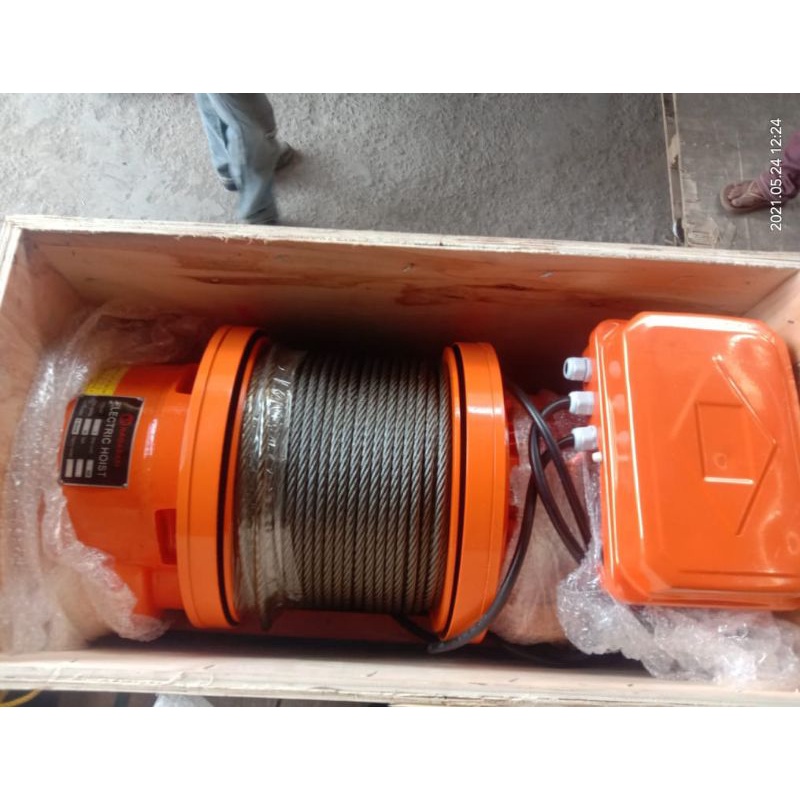 Jual Nagasaki Electric Winch Ton X Meter Phase Original Made In