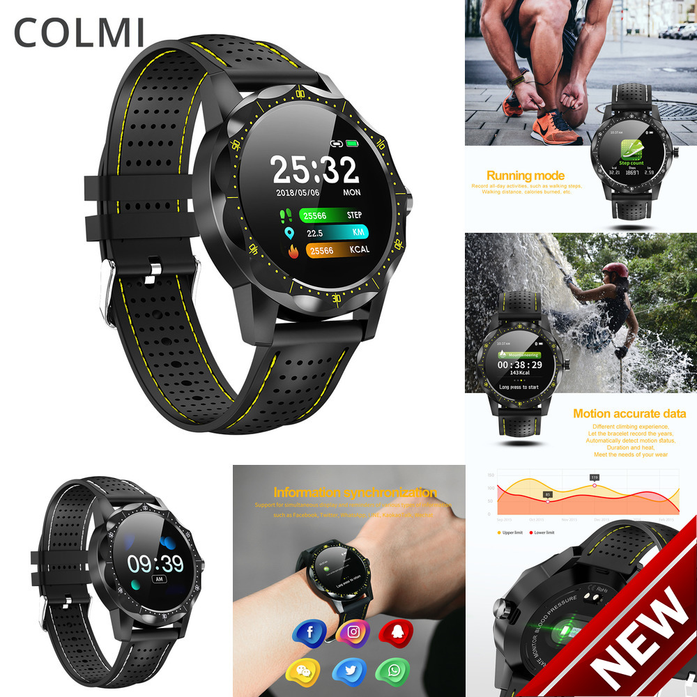 Jual Colmi sky 1 smart watch smart watch heart rate IP68 intelligent waterproof heart rate exercise meter Shopee Indonesia