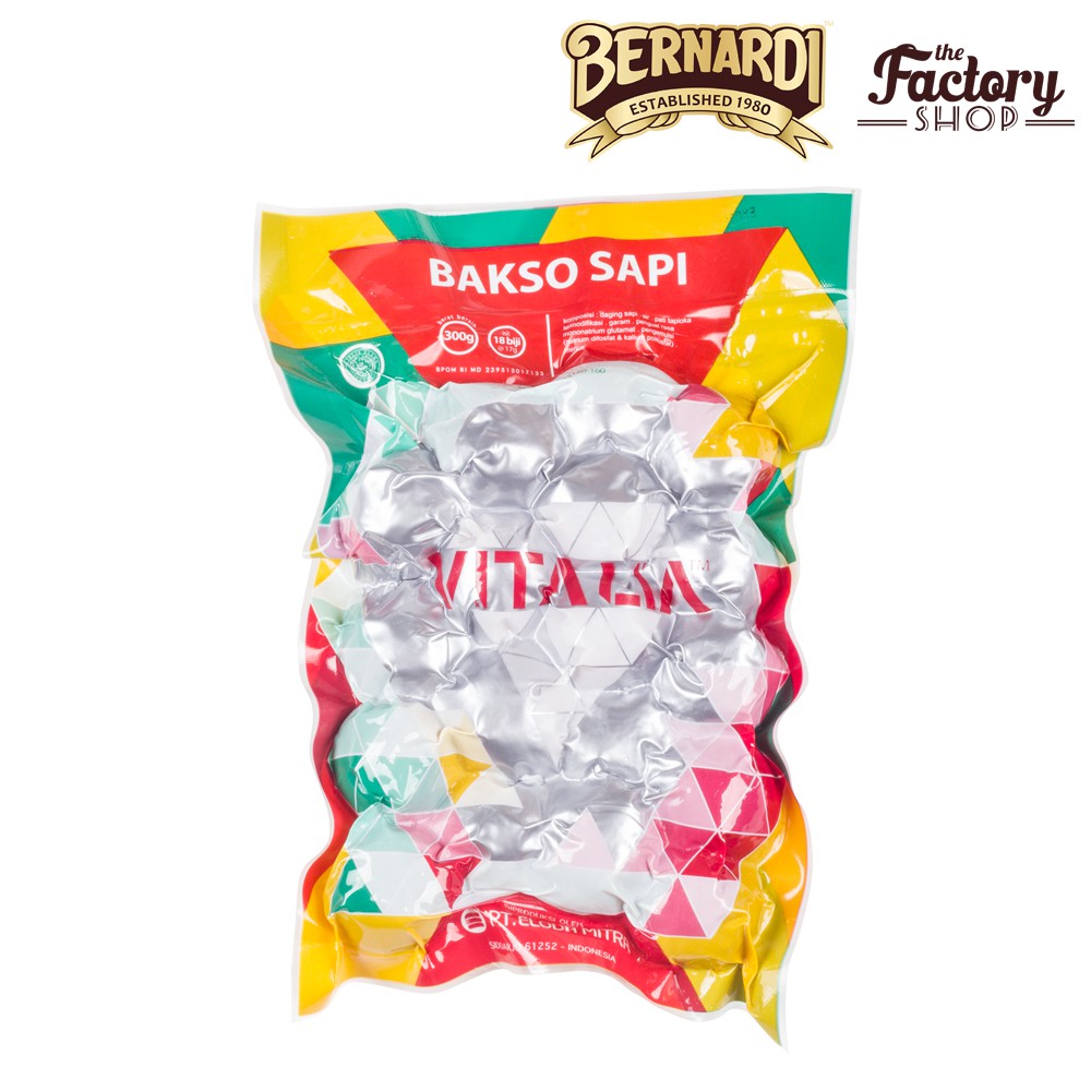 Jual Vitalia Bakso Sapi 270g Shopee Indonesia